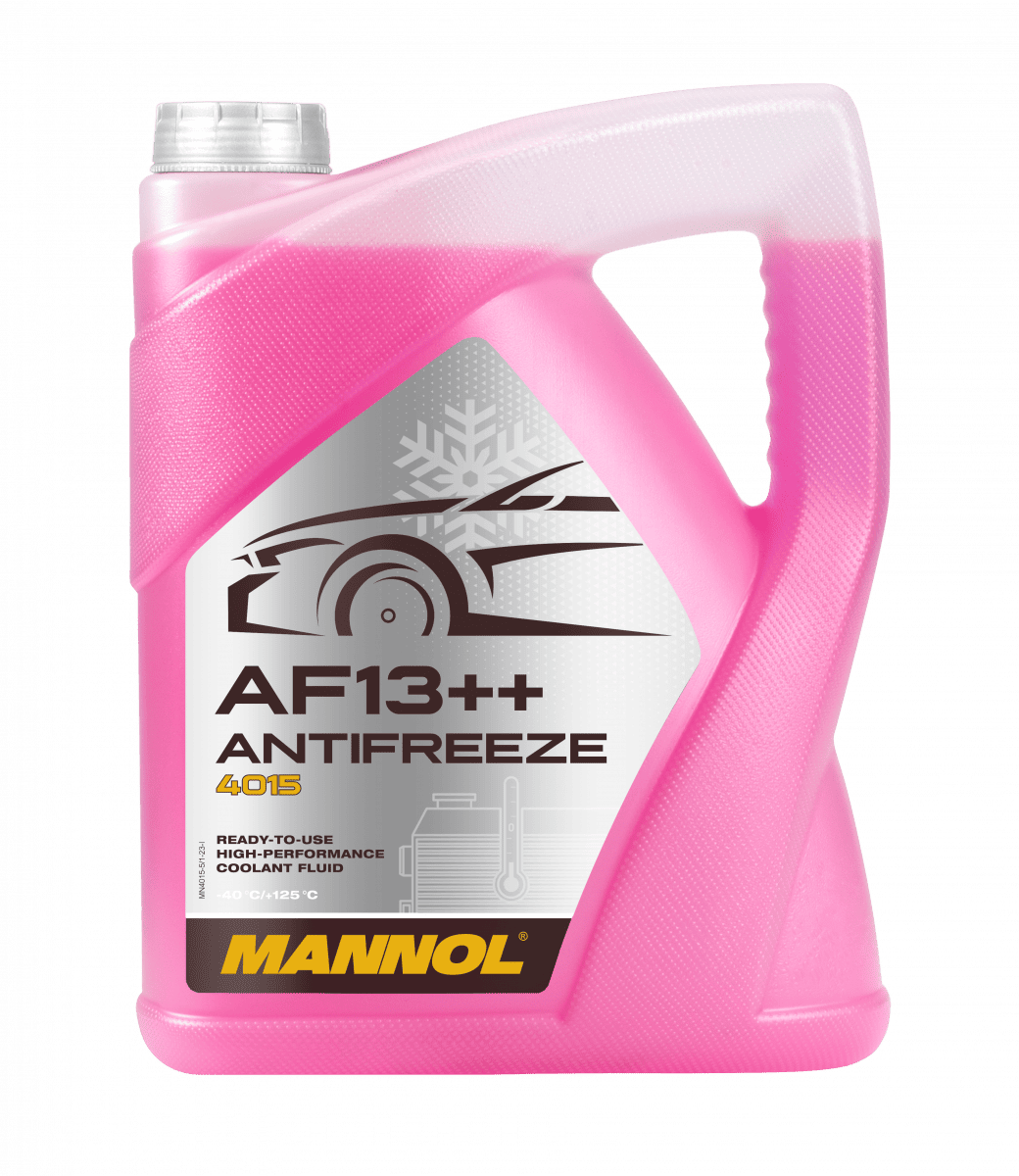 Антифриз MANNOL Antifreeze AF13++ (-40 °C) HIGH-PERFORMANCE, 5л (MN4015-5)